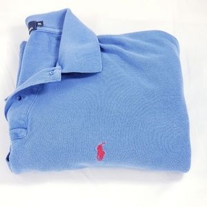 Polo Ralph Lauren Polo Shirt Light Blue Size XL